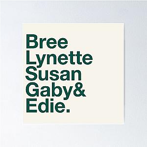 Desperate Housewives in Green Poster