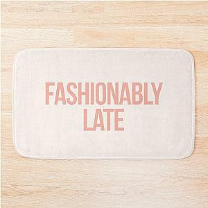 Fashionably Late inspired by Desperate Housewives in peach rose Bath Mat