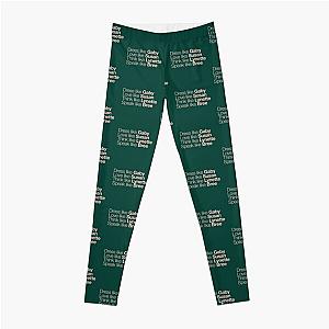 Desperate Housewives Rose Green Leggings
