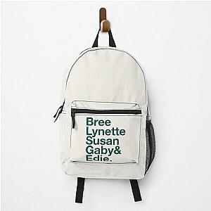 Desperate Housewives in Green Backpack