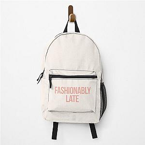 Fashionably Late inspired by Desperate Housewives in peach and rose backpack