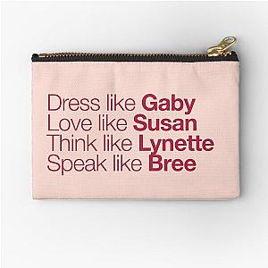 Desperate Housewives Red Zipper Pouch