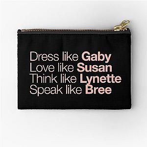 Desperate Housewives Peach Mint Zipper Pouch