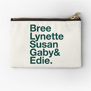 Desperate Housewives in Green Zipper Pouch