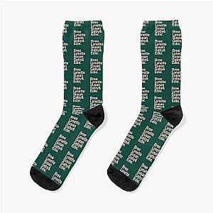 Desperate Housewives in Rose Green Socks