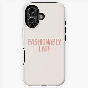 Fashionably Late inspired by Desperate Housewives in Peach and rose iPhone Case