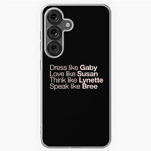 Desperate Housewives Peach Black Mint Samsung Galaxy Soft Case