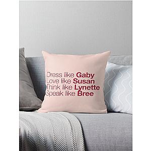 Desperate Housewives Throw Pillow
