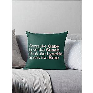 Desperate Housewives Throw Pillow
