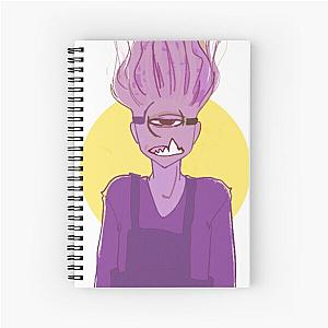 Despicable Me angry Minion stickers Spiral Notebook