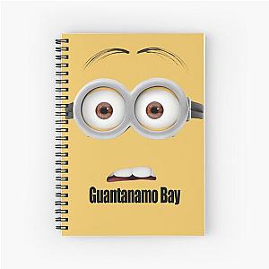 Guantanamo Bay Minion Despicable Me Spiral Notebook