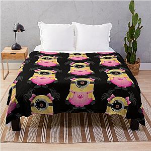 Despicable Me Minions Pretty    Throw Blanket