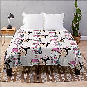 Agnes Despicable Me Minions  Throw Blanket