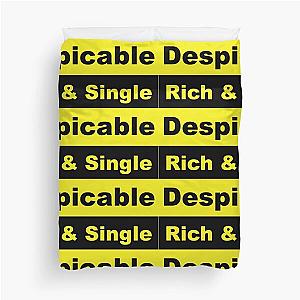 Despicable Rich & Single- Perfect Despicable Me gift - Him - Her Duvet Cover