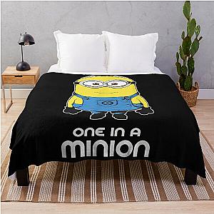 Despicable Me Minions Portrait   Throw Blanket