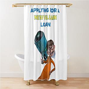 New Villain Loan - Vector Despicable Me  Shower Curtain