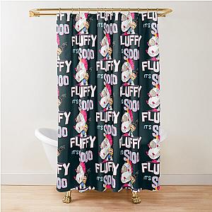 Despicable Me Fluffy Unicorn   Shower Curtain