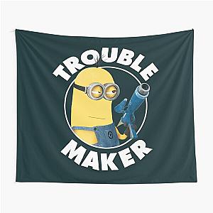 Despicable Me Kevin Trouble Maker Graphic   Tapestry