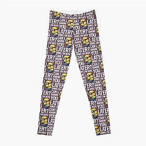 Despicable Me Minions Can I Ignore You Later Graphic  	 Leggings