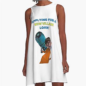 New Villain Loan - Vector Despicable Me  A-Line Dress