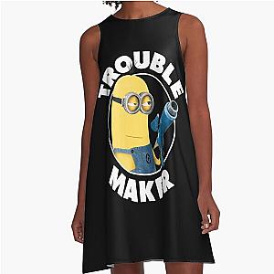 Despicable Me Kevin Trouble Maker Graphic   A-Line Dress