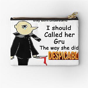 Despicable Me Gru Zipper Pouch