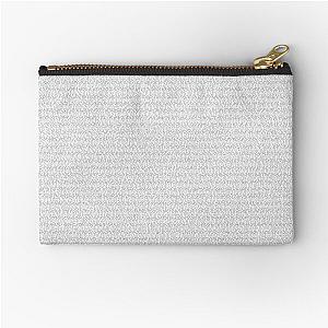 Despicable me 3 script Zipper Pouch