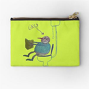 Despicable me Gru I sit on the toilet Zipper Pouch