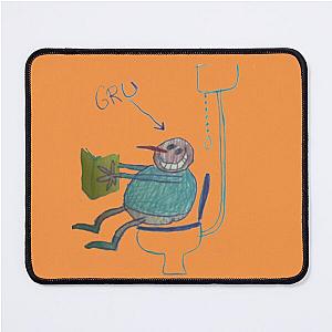 Despicable me Gru I sit on the toilet Mouse Pad