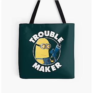 Despicable Me Kevin Trouble Maker Graphic   All Over Print Tote Bag