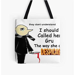 Despicable Me Gru All Over Print Tote Bag