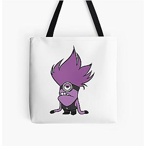 Purple Minion Despicable Me 2 All Over Print Tote Bag