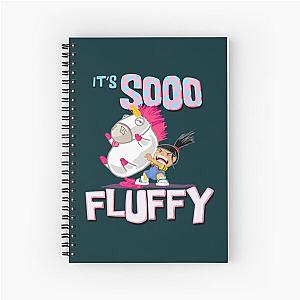 Despicable Me Fluffy Unicorn   Spiral Notebook