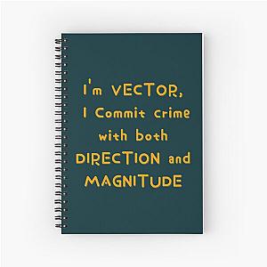 I-m VECTOR - Despicable Me   Spiral Notebook