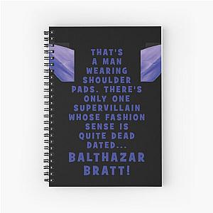 Despicable Me 3 - Balthazar Bratt   Spiral Notebook