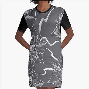 Destiny Harpy Pattern  Graphic T-Shirt Dress