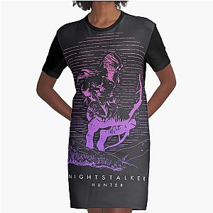 Nightstalker Hunter From The Destiny Game Graphic T-Shirt Dress