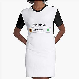 Destiny 2 mode Graphic T-Shirt Dress