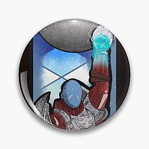 Justice Destiny Tarot Card Pin