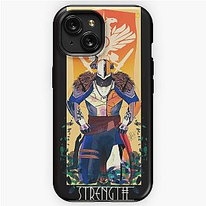 Strength Destiny Tarot Card iPhone Tough Case