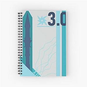 Arc 3.0 Destiny 2 Poster Spiral Notebook