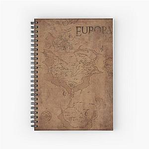 Europa map - Destiny 2 Spiral Notebook