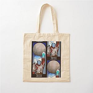 Justice Destiny Tarot Card Cotton Tote Bag