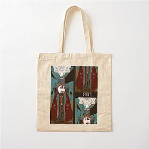 Death Destiny Tarot Cotton Tote Bag