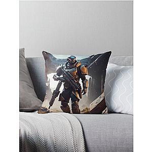 Destiny 2 inspired art Throw Pillow