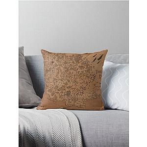 The EDZ map - Destiny 2 Throw Pillow