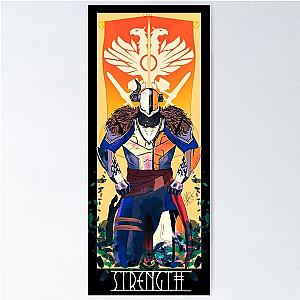 Strength Destiny Tarot Card Poster