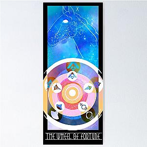 The Wheel Of Fortune Destiny Tarot Poster