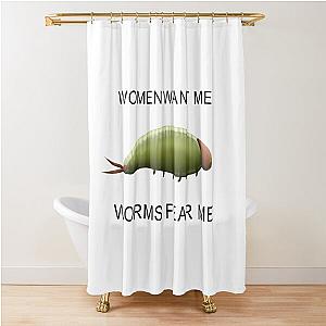 Destiny 2 hive worm women want me worms fear me design Shower Curtain