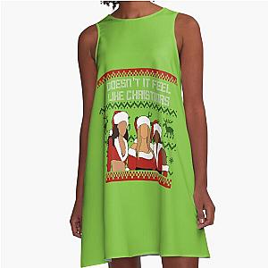 8 Days of Christmas Destiny's Child Christmas Holiday Art A-Line Dress